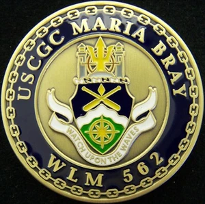 Moneta sfida US Coast Guard Cutter USCGC Maria Bray WLM 562 - Foto 1 di 2