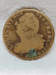 FRANCE - 1793 A ~ 2 SOLS ~ F - Picture 1 of 2