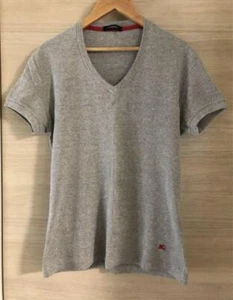 Burberry Men size XL T-Shirts Burberry V-Neck T-Shirt Original Collection Tops M - Picture 1 of 5