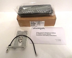 Avaya SBM2401B-1009 IP Tastenmodul 24 Tasten für One-X Tischtelefon NOS OPEN BOX - Bild 1 von 12