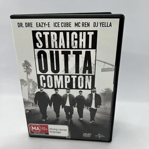 Straight Outta Compton (DVD, 2015) Region 4 Eazy-E Dr. Dre Ice Cube MC Ren - Picture 1 of 5