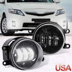 2pcs LED Fog Lights Bumper Lamp For Toyota Camry 2007-2014 4Runner Corolla Yaris - Picture 1 of 16