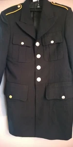 MENS ARMY SERVICE JACKET UNIFORM ASU DRESS BLUE SIZE 36L - Picture 1 of 2
