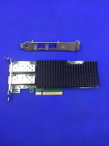 XXV710-DA2 Dell Ethernet Network Adapter XXV710DA2BLK XXV710DA2 DPN# 00M95/HN7J7 - Picture 1 of 4