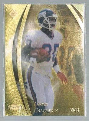 98 Edge Masters Gold CHRIS CALLOWAY #111 56/100 GIANTS - Image 1 of 2