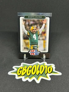 2005 Topps - Brett Favre Super Bowl Anniversary /199 Packers - Picture 1 of 2