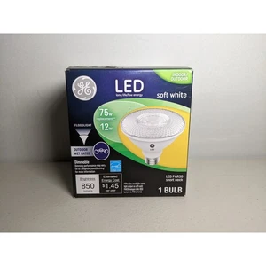 GE Soft White 12W Dimmable Outdoor LED Flood Light Bulb PAR30 Short Neck - Picture 1 of 4