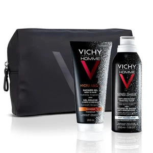 Vichy Cofanetto Pochette Uomo Hydra Mag C Gel Doccia 200ml + Sensi Shave Schi... - Foto 1 di 1