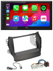 JVC Bluetooth 2DIN MP3 DAB USB Autoradio für Hyundai Santa Fe ab 12 ohne Navi - Bild 1 von 9