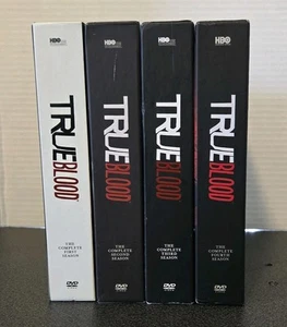 TRUE BLOOD HBO TV Series Complete Seasons 1-4 Complete Dvd Box Sets - Picture 1 of 3