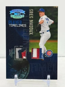 Greg Maddux singles - Inserts, parallels, serial #s, jerseys! You choose! - Picture 1 of 71