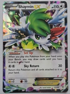 Shaymin EX Ultra Rare XY - Roaring Skies 77/108 NM - Picture 1 of 2