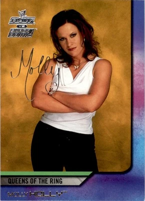 2002 Fleer WWE Raw vs. Smackdown Molly Holly (2) #75 Wrestling Card - Image 1 of 2