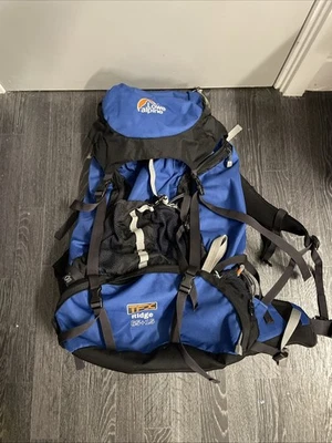 Lowe Alpine TFX Ridge 65 + 15L Rucksack in Blau Camping, Wandern, Backpacking - Bild 1 von 3