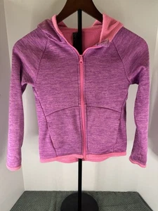 Girls Champion Hoodie M(7-8) Purple and Pink Thumb Holes on Sleeve - Picture 1 of 6