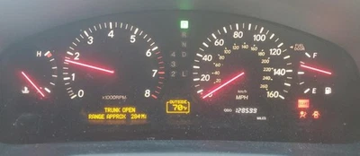 2002-2004 LS430 OE Speedometer Gauge Cluster 128K Miles Lexus - Image 1 of 4