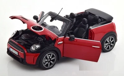 BMW Mini Genuine Car Model NOREV Mini Cooper S Chili Red 1:18 80435A21539 - Image 1 of 4