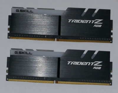 G.Skill TRIDENT Z RGB, 16GB Kit, DDR4-3000, CL15-16-16-35, 100% o.k. - Bild 1 von 2