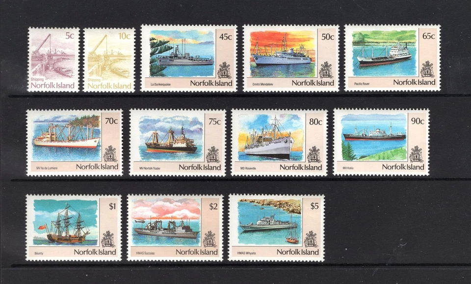 M28007 Australia Isla Norfolk! 990 Envíos Set X12 Sin Montar Como Nuevo Sg 483/94 Foto 1 de 1