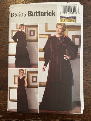 Butterick B5405 UNCUT Sewing Pattern, Misses' Costume, Size EE (14-16-18-20) - Image 1 of 2