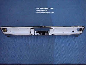 1966-7 FORD FAIRLANE FRONT BUMPER TRIPLE CHROME SHOW QUALITY - Picture 1 of 4