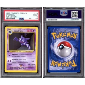 Pokemon Spectrum (Haunter) French Base Set 1st Edition #29 PSA 9 - Bild 1 von 3
