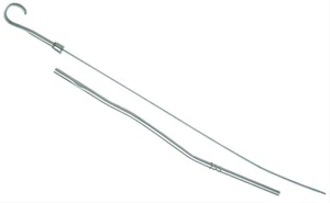 1964-84 OLDSMOBILE V8 CHROME ENGINE OIL DIPSTICK 307 330 350 400 403 425 455 - Picture 1 of 2