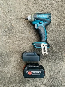 Bosch blue 18v Battery adaptor to Makita LXT Tools - Bild 1 von 7