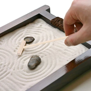 12PCS Mini Zen Garden Rake Tabletop Garden Sandbox Tools Desktop Decoration US - Picture 1 of 10