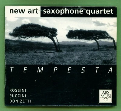 New Art Saxophone Quartet - Tempesta - Rossini, Puccini & Donizetti -1999 NEW CD - Image 1 of 2