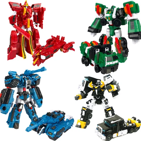 TOBOT V Galaxy Detectives Mini Transform Figure Commander Tank Beast Trail Robot Cover