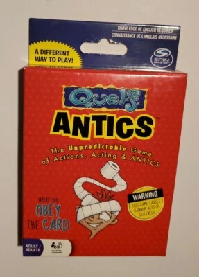 New QUELF ANTICS - Unpredictable Game of Actions, Acting & Antics, Card Game - Image 1 of 4