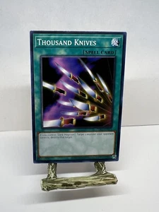 Tarjeta Konami YuGiOh TCG Thousand Knives LDK2-ENKY27 - Imagen 1 de 4