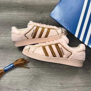Adidas Superstar Concha Fresa / Rosa Helado / Blanco - Talla UK 9.5 / EU 44 - Imagen 1 de 9
