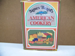 James Beard's AMERICAN COOKERY 1st Edition Hardcover/DJ 1964 NICE! - Picture 1 of 3