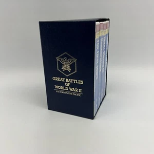 Great Battles of World War II 2 : Victory In The Pacific. 4 VHS Box Set - Picture 1 of 7