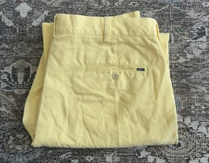 Polo Ralph Lauren Classic Fit 36/32 Men’s Dress Pants RL Yellow Slacks - Picture 1 of 7