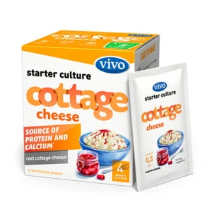 10 Sachets Cottage cheese Starter Culture Homemade dried for 30 liters milk - Picture 1 of 5