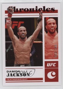 2023 Panini Chronicles UFC Rookies Red /199 Damon Jackson #78 Rookie RC