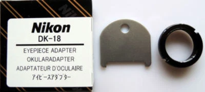 Official NIKON DK-18 Eyepiece Adapter for DG-2 and DR-5 / AIRMAIL with TRACKING