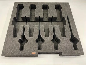 2HE Schaumstoffinlay Passen Für Shure  AD2 / AD1 8er Set Handsender Neu H15 - Bild 1 von 2