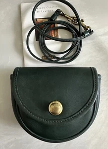 BOLSO CINTURÓN COACH VINTAGE PEQUEÑO VERDE MINI BANDOLERA CONVERTIBLE 9826 EE. UU. - Imagen 1 de 17