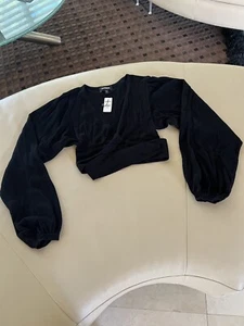 Express Woman’s Black Knit Shrug Sweater Size XS - Picture 1 of 3