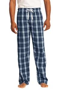 District Men's Flannel Plaid Pants - Picture 1 of 17
