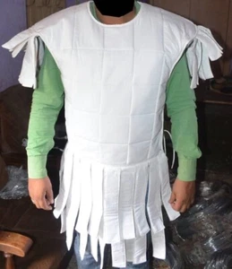 Vestido Medieval Disfraz Griego Centurión Romano Cosplay Hombres Recreación LARP - Imagen 1 de 2
