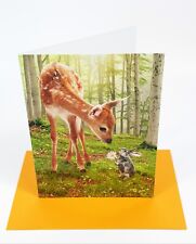 Avanti Press THANK YOU Greeting Card Deer & Rabbit "Thank You for Being So Kind"