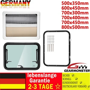 Przyczepa kempingowa Okno wystawowe Kamper Okno Okno boczne Ochrona przed owadami Roleta - Zdjęcie 1 z 37