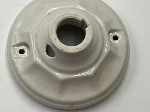 Vintage P&S ALABAX Reg. USA Porzellan Lampenfassung Deckensockel Halterung 3 Stück - Bild 1 von 11