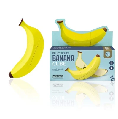 Comansi Banana - Dadi di di velocità magica a forma di frutta, gioco educativo p - Immagine 1 di 3