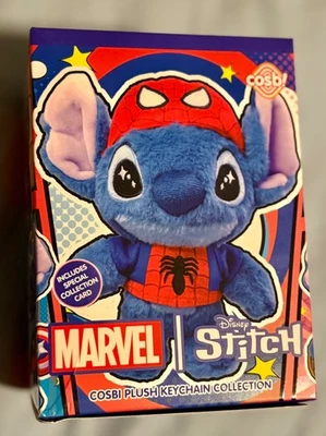 Cosbi Hot Toys - Llavero de Peluche Marvel Disney Stitch - Caja Ciega Nuevo Auténtico Foto 1 de 4